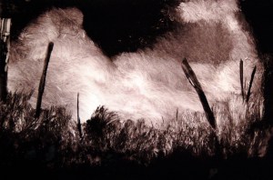 They splintered the land